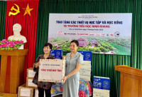 Nhà xuất bản Công Thương tổ chức chương trình thiện nguyện tại Ninh Bình