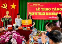 Trao Tủ sách điện tử Ban Chỉ đạo 35 tặng các địa phương