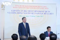 Tổng Bí thư Tô Lâm: Tạo mọi điều kiện thuận lợi cho bà con gắn kết với quê hương