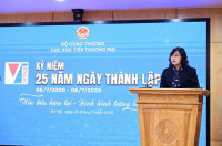 Thứ trưởng Phan Thị Thắng tham dự Lễ kỷ niệm 25 năm ngày thành lập Cục Xúc tiến thương mại