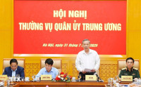 Tổng Bí thư Tô Lâm chủ trì Hội nghị Thường vụ Quân ủy Trung ương