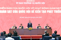 Chủ tịch Quốc hội Trần Thanh Mẫn chủ trì Diễn đàn về hoạt động giám sát của Quốc hội