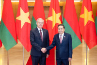 Chủ tịch Quốc hội Trần Thanh Mẫn tiếp Chủ tịch Hạ viện Belarus Igor Sergeyenko