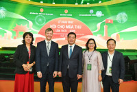 Bộ trưởng Nguyễn Hồng Diên gặp gỡ doanh nghiệp quốc tế trước thềm khai mạc Hội chợ Mùa Thu lần thứ nhất năm 2025