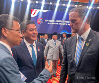 Hoạt động của Bộ trưởng Nguyễn Hồng Diên bên lề Hội nghị Cấp cao ASEAN