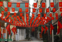 Hà Nội rực rỡ sắc cờ chào mừng Đại hội XIV của Đảng