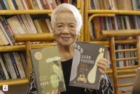 Nhà văn Xuân Phượng làm đại sứ của NXB Tổng hợp tại Đường sách Tết