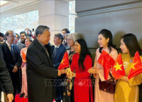 Tổng Bí thư Tô Lâm đến Washington D.C, bắt đầu tham dự cuộc họp khai mạc Hội đồng Hòa bình về Gaza