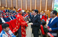 Chủ tịch nước Lương Cường thăm, chúc mừng năm mới tại Lào Cai