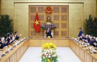 Thủ tướng Phạm Minh Chính làm việc với đoàn 37 doanh nghiệp JCCI Nhật Bản