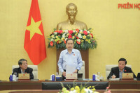 Sáng 2/3, tại Nhà Quốc hội, dưới sự chủ trì của Chủ tịch Quốc hội Trần Thanh Mẫn, Ủy ban Thường vụ Quốc hội đã khai mạc Phiên họp thứ 55.