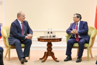 Thủ tướng Phạm Minh Chính tiếp Chủ tịch Đảng Cộng sản Nga