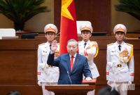 Điện, thư và thông điệp chúc mừng lãnh đạo chủ chốt Việt Nam