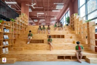 Tiết đọc sách khác lạ trong thư viện đẹp tựa những thước phim