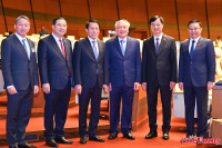 Ảnh: Một số hình ảnh của Bộ trưởng Lê Mạnh Hùng tại Kỳ họp thứ nhất, Quốc hội khóa XVI