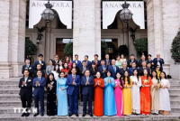 Chủ tịch Quốc hội Trần Thanh Mẫn gặp gỡ cộng đồng người Việt Nam tại Italy