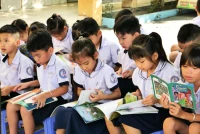 Đưa thư viện di động đi khắp trường học ở TP.HCM mới