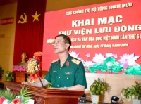 Bộ Tổng Tham mưu: Thư viện lưu động lan tỏa văn hóa đọc