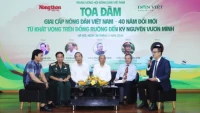 Toạ đàm "Giai cấp nông dân Việt Nam - 40 năm Đổi mới: Nông dân góp phần tạo ra kỳ tích của ngành nông nghiệp