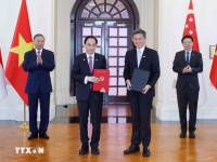 Tổng Bí thư, Chủ tịch nước Tô Lâm chứng kiến Lễ trao các văn kiện hợp tác Việt Nam – Singapore