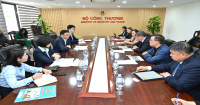 Bộ trưởng Bộ Công Thương Lê Mạnh Hùng tiếp Tổng Giám đốc Tập đoàn Central Retail