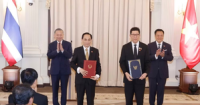 Tổng Bí thư, Chủ tịch nước Tô Lâm và Thủ tướng Thái Lan chứng kiến lễ trao văn kiện hợp tác và công bố Logo kỷ niệm 50 năm thiết lập quan hệ ngoại giao Việt Nam – Thái Lan
