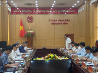 Thứ trưởng Nguyễn Hoàng Long làm việc với tỉnh Ninh Bình về Quy hoạch điện VIII điều chỉnh