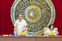 Chủ tịch Quốc hội Trần Thanh Mẫn làm việc với Thường trực Ủy ban Văn hóa và Xã hội
