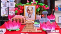 Tham quan, học tập tại Không gian văn hóa Hồ Chí Minh ở Đường sách Thành phố Thủ Đức