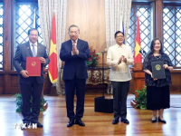 Việt Nam-Philippines nâng cấp quan hệ Đối tác Chiến lược tăng cường