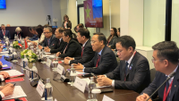 Thứ trưởng Nguyễn Hoàng Long tháp tùng Phó Thủ tướng Thường trực Chính phủ Phạm Gia Túc tham dự SPIEF 2026