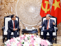Tổng Bí thư, Chủ tịch nước Tô Lâm tiếp Phó Thủ tướng, Bộ trưởng Bộ Tư pháp Lào