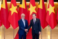 Chủ tịch Quốc hội Trần Thanh Mẫn hội kiến Thủ tướng Timor-Leste