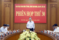 Quy định về bộ máy của BCĐ Trung ương về phòng, chống tham nhũng, lãng phí, tiêu cực