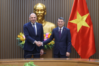 Thủ tướng Lê Minh Hưng tiếp Bộ trưởng Ngoại giao Hy Lạp
