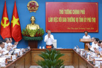 Thủ tướng Lê Minh Hưng: Phú Thọ phấn đấu đạt và vượt mục tiêu tăng trưởng 11%