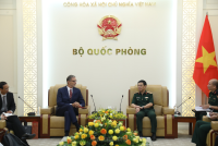 Việt Nam - Pháp thúc đẩy hợp tác quốc phòng trên nhiều lĩnh vực
