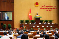 Sáng nay (7/8), Quốc hội nghe Tờ trình, báo cáo thẩm tra và thảo luận tại Tổ về một số dự án luật thuộc lĩnh vực phát triển đô thị, nông nghiệp, môi trường và khoa học công nghệ