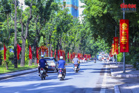 Hà Nội rực rỡ cờ hoa, hân hoan đón Tết Độc lập