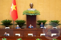Sáng nay (4/8) Quốc hội nghe tờ trình, báo cáo về 02 nội dung thuộc lĩnh vực quốc phòng và thảo luận tại tổ