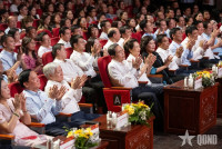 Chủ tịch Quốc hội Trần Thanh Mẫn dự Chương trình nghệ thuật chính luận "Nắng Ba Đình"