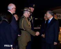 Tổng Bí thư, Chủ tịch nước Tô Lâm bắt đầu thăm cấp Nhà nước tới Australia