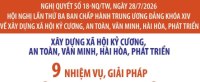 Nghị quyết 18-NQ/TW: 9 nhiệm vụ, giải pháp