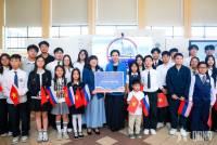 Phu nhân Tổng Bí thư, Chủ tịch nước Tô Lâm thăm Trường phổ thông số 1253