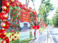 Thủ đô Hà Nội rực rỡ sắc cờ, hoa mừng Quốc khánh 2-9