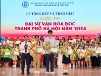Vinh danh các Đại sứ Văn hóa đọc thành phố Hà Nội năm 2026