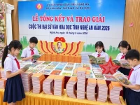 Gần 77.000 bài dự thi 'tranh tài' Đại sứ Văn hóa đọc Nghệ An năm 2026