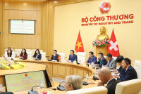 Đưa Hiệp định Thương mại tự do Việt Nam – EFTA sớm đi vào thực thi, tạo xung lực mới cho hợp tác kinh tế Việt Nam – Thụy Sĩ