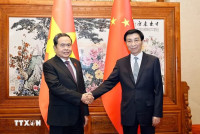 Chủ tịch Quốc hội hội kiến Chủ tịch Chính hiệp Toàn quốc Trung Quốc