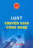 LUẬT CHUYỂN GIAO CÔNG NGHỆ